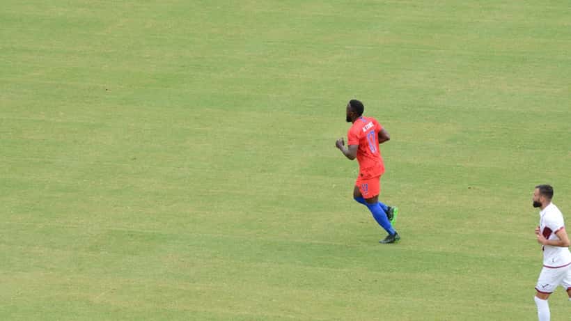 Jozy Altidore in actie voor de USMNT in 2019, fotografeerde door Hayden Schiff