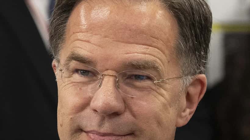 Mark Rutte NATO Secretary General at diplomatic meeting