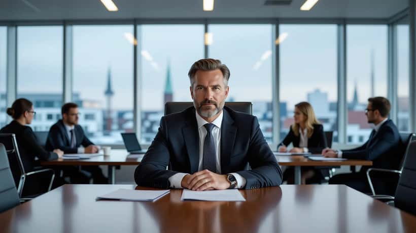 Direktør modtager afskedigelse ved bestyrelsesmøde med juridiske dokumenter på bordet