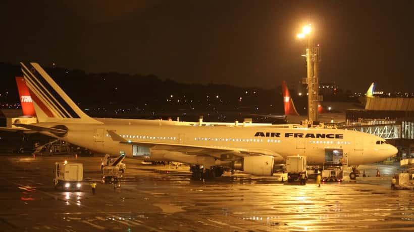 Air France Airbus A330 aircraft, the same type as Flight AF447 that crashed in 2009