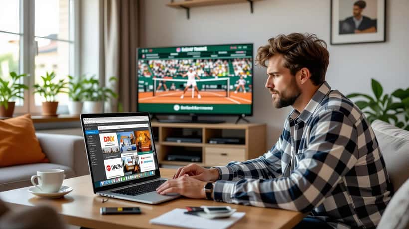 Kameraleute bei Roland Garros – Tennis live Übertragungsrechte und Streaming-Abos in Österreich 2026
