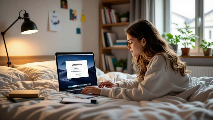 Affiche de sensibilisation à la cybersécurité en ligne pour la protection des données et des mineurs sur internet