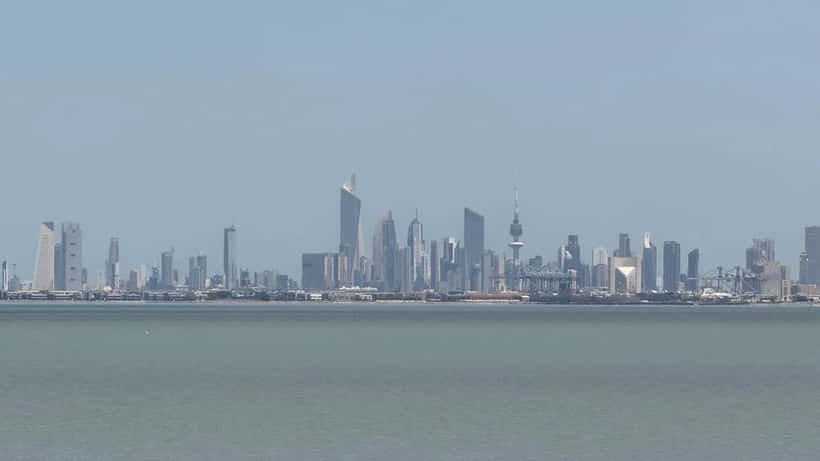 Vue panoramique de Koweït City depuis Sulaibikhat