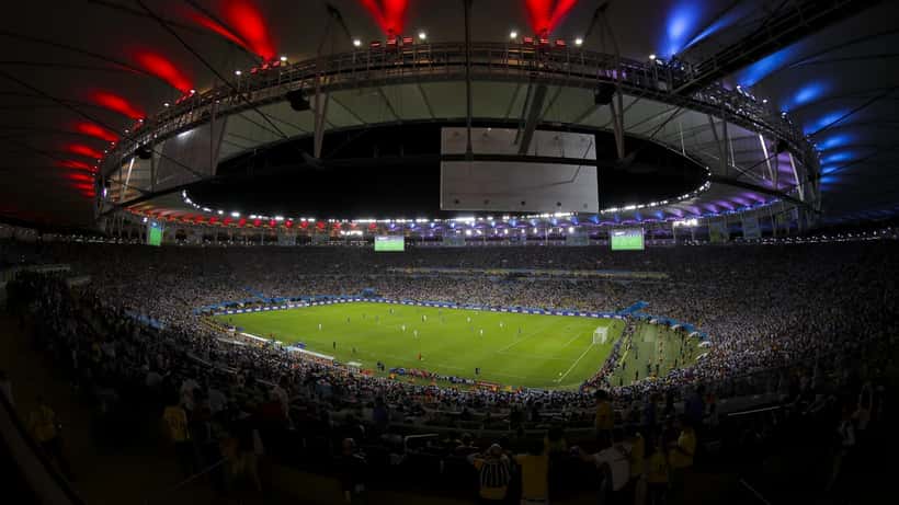 Match de la finale de la Coupe du Monde de football 2014 entre l'Allemagne et l'Argentine