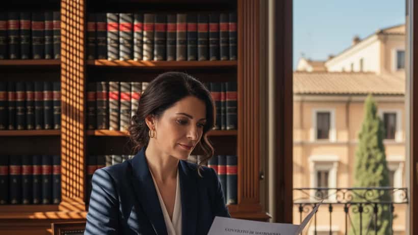 Avvocata di famiglia a Roma esamina contratto matrimoniale e regime patrimoniale