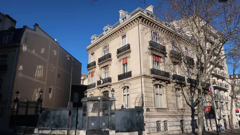 La nonciature apostolique en France, avenue du Président-Wilson, Paris 16e