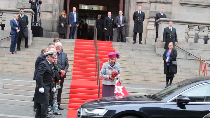 Prinsesse Benedikte af Danmark ved officielt arrangement, dansk kongehus