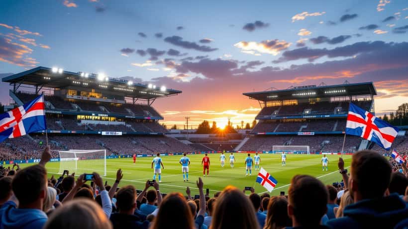 Fotbollsmatch mellan Malmö FF och FC Midtjylland inför Europamötet 2026
