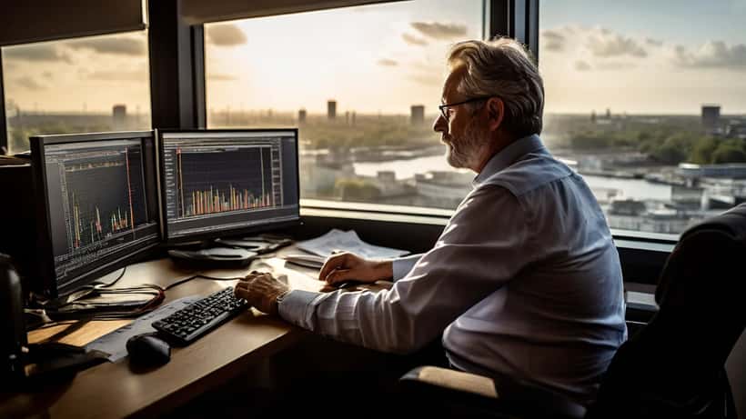 Financieel adviseur analyseert energieprijsgrafieken na heropening Straat van Hormuz