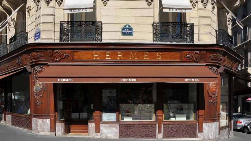 Hermès Flagship-Store an der Avenue George V in Paris