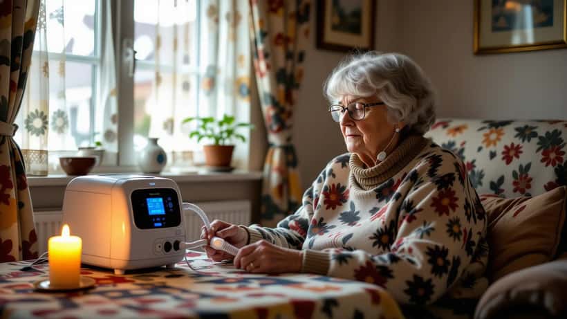Hoogspanningsmasten in de regio Nijmegen, nabij Cuijk, als symbool van stroomstoring Noord-Brabant 2026