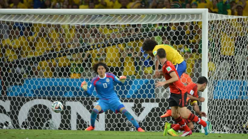 Guillermo Ochoa goleiro México durante a Copa do Mundo de 2014