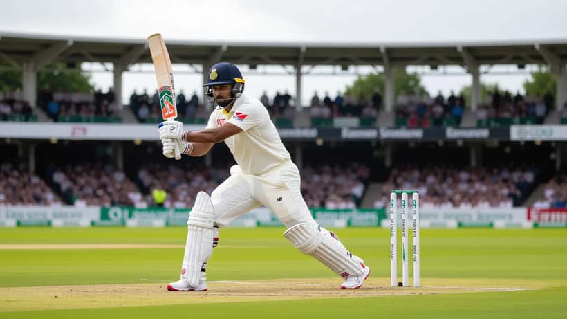 Sri Lankan legspinner Sachindu Colombage in bowling action at Riverside Ground Durham England ODI 2026