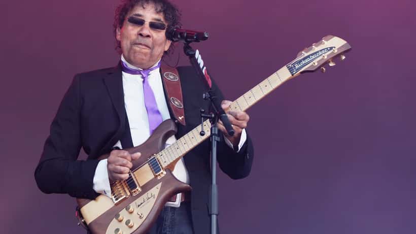 Laurent Voulzy et Alain Souchon en concert au Festival des Vieilles Charrues 2016