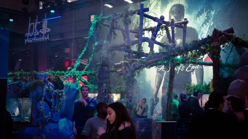 Foule de visiteurs à la Paris Games Week, salon du jeu vidéo à Paris