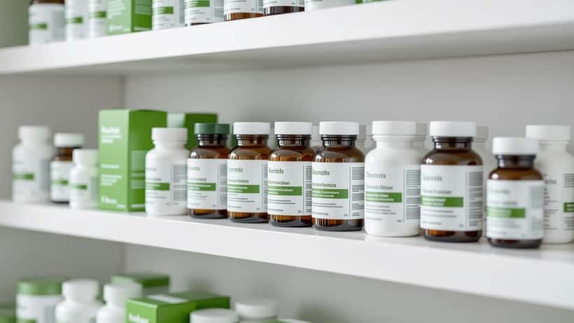 Kruidvat gezondheidsproducten op een schap in 2026, met focus op deskundig advies