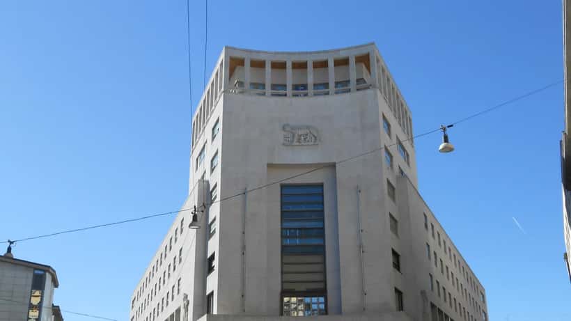 Palazzo UniCredit ex Banco di Roma Milano sede centrale