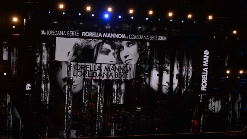 Fiorella Mannoia e Loredana Bertè ai Wind Music Awards