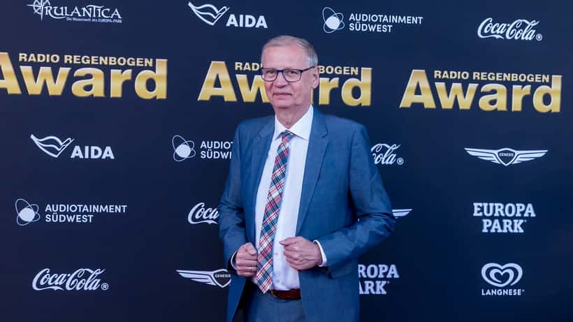 Günther Jauch, Moderator von Wer wird Millionär, bei einem Event 2025