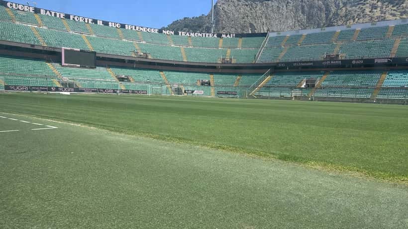 Stadio Renzo Barbera di Palermo, sede della partita di ritorno dei playoff di Serie B 2026