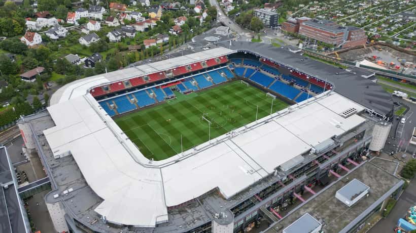 Ullevaal Stadion i Oslo, hjemmebane for det norske fotballandslaget