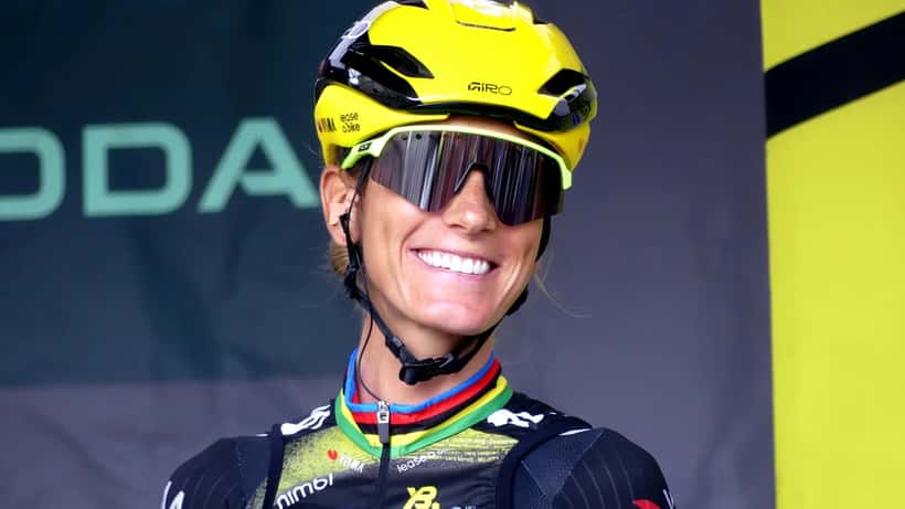 Pauline Ferrand-Prévot en action au Tour des Flandres 2026