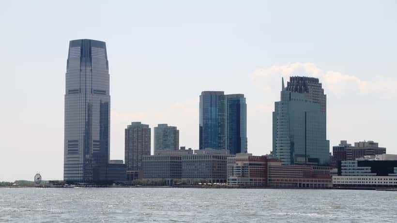 Goldman Sachs Tower i Newark, New Jersey — Goldman Sachs er verdens mest innflytelsesrike investeringsbank