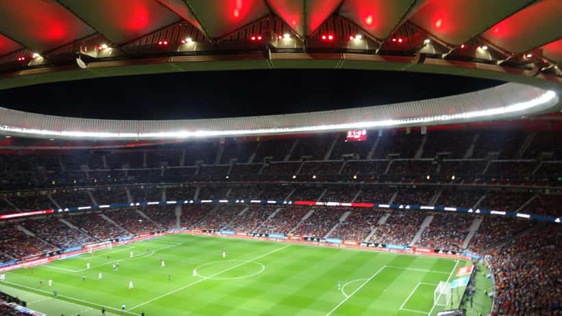 Estadio Wanda Metropolitano i Madrid, hjemsted for Atlético Madrid