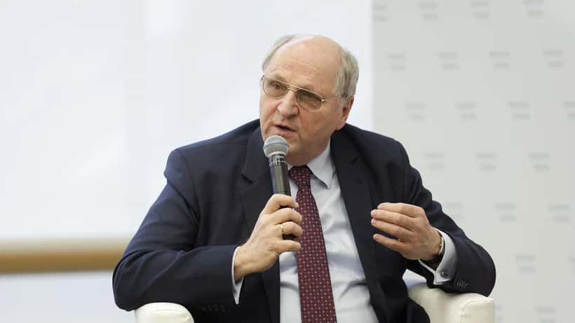 Christoph Badelt beim Finanz im Dialog Event des österreichischen Finanzministeriums