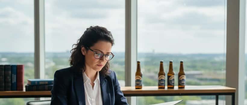 British solicitor reviewing BrewDog shareholder documents