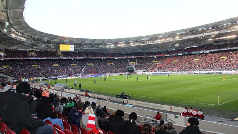 Mercedes-Benz Arena, estádio do VfB Stuttgart, na Alemanha
