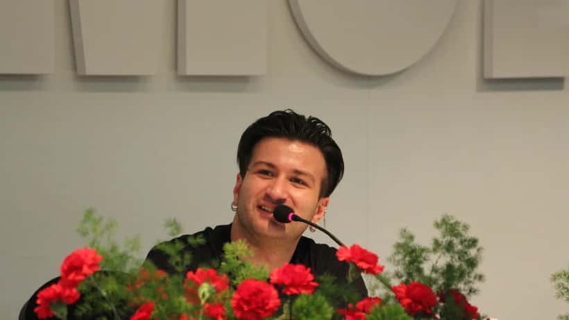 Eddie Brock sul palco del Festival di Sanremo 2026