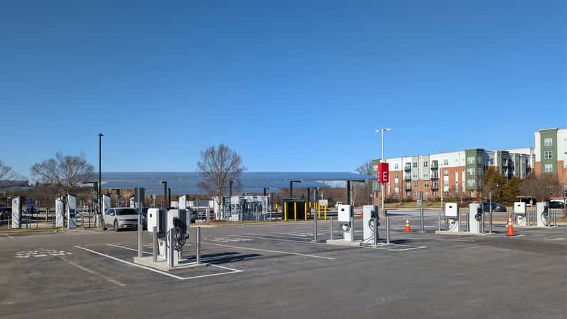 DC snellaadstation voor elektrische auto's in 2026