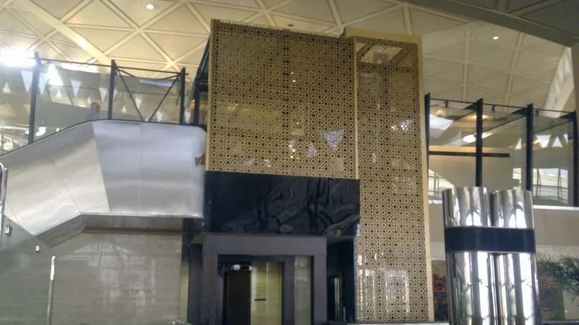 King Khalid International Airport terminal building in Riyadh, Saudi Arabia