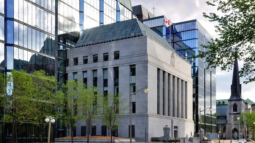 Édifice de la Banque du Canada à Ottawa, Ontario