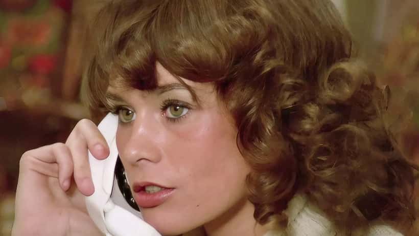 Corinne Clery, attrice francese, in foto storica del 1973
