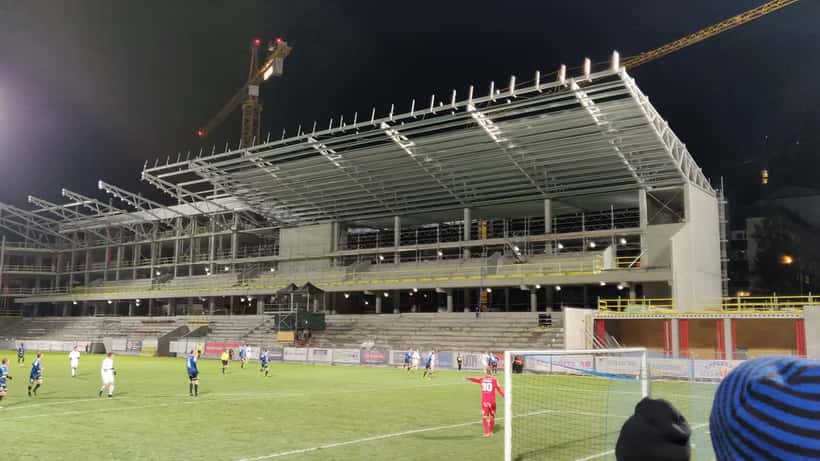 Studenternas IP i Uppsala, hemmaarenan för IK Sirius i Allsvenskan, fotograferad 2018