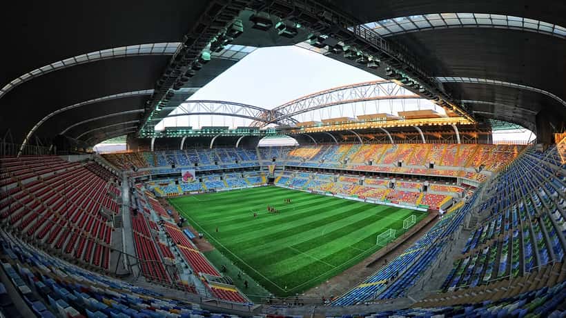 Kadir Has Stadion in Kayseri, thuisbasis van Kayserispor