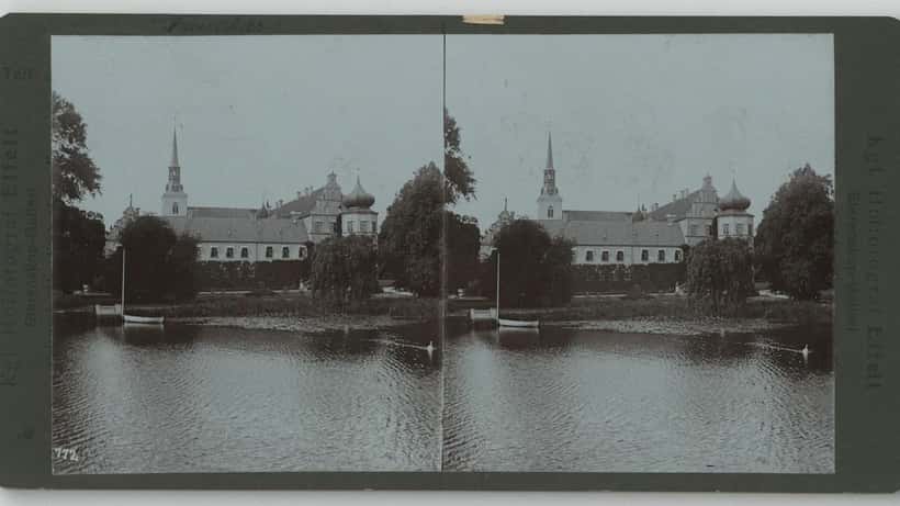 Brahetrolleborg Slot på Fyn, historisk herregård ejet af familien Reventlow-Mourier siden 1722