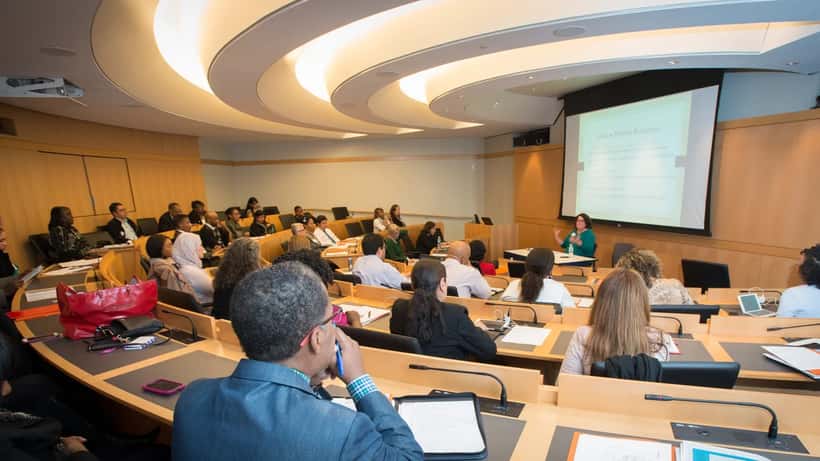 Professional meeting room representing employment law and workplace rights in Canada