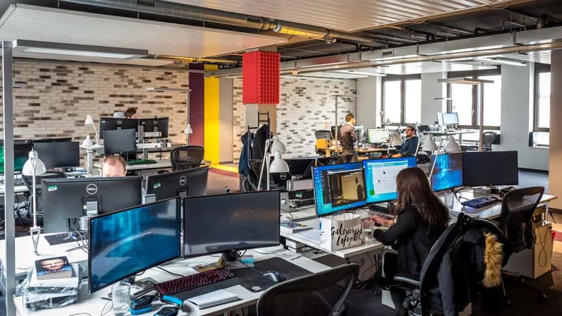 Stand Epic Games à Berlin, fabricant de Fortnite et App Store rival