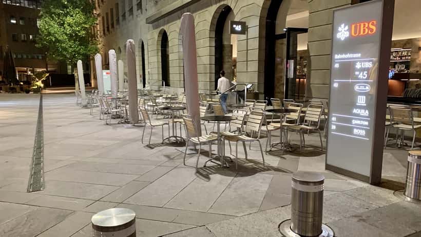 Siège d'UBS à Zurich, principale banque de Suisse