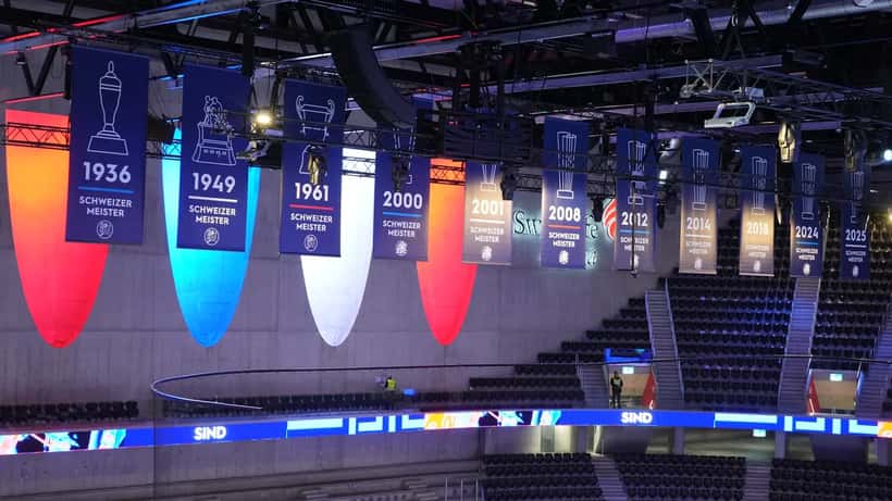 Swiss Life Arena de Zurich, salle du Championnat du monde de hockey sur glace 2026