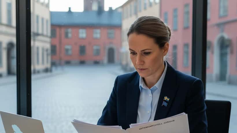Svensk advokat granskar internationella juridiska dokument om Serbien och Balkans rättssystem