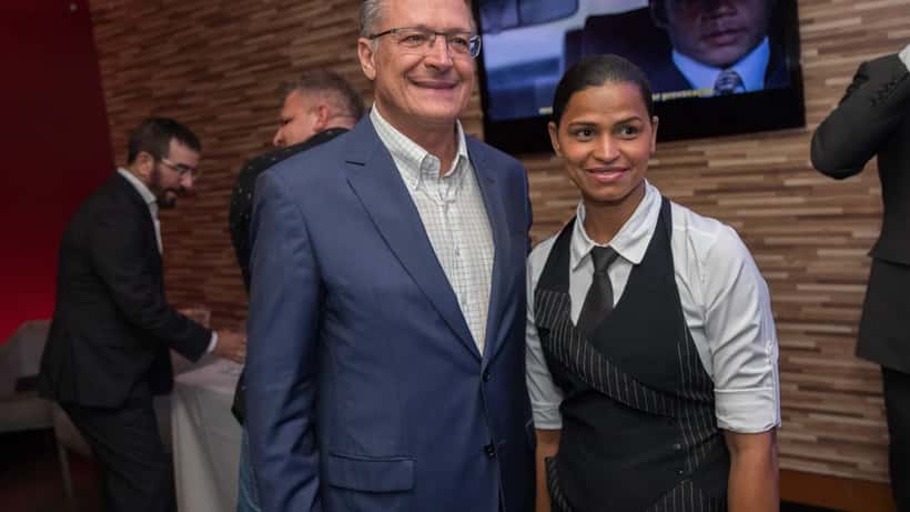 Bispo Edir Macedo, fundador da Igreja Universal, em evento oficial