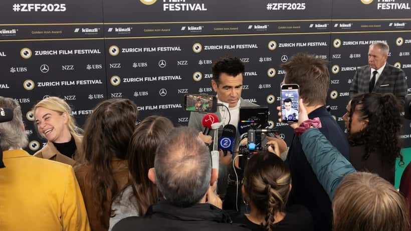 Colin Farrell at the 2025 Zurich Film Festival