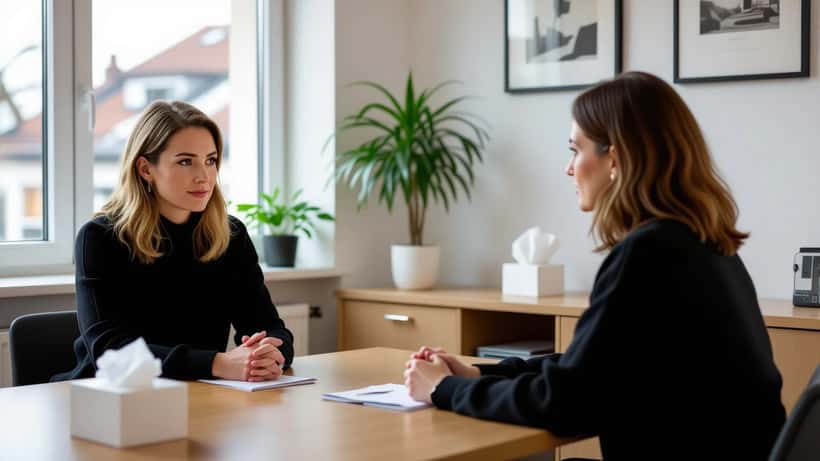 Séance de psychothérapie après l'incendie de Crans-Montana — consultation stress post-traumatique Lausanne