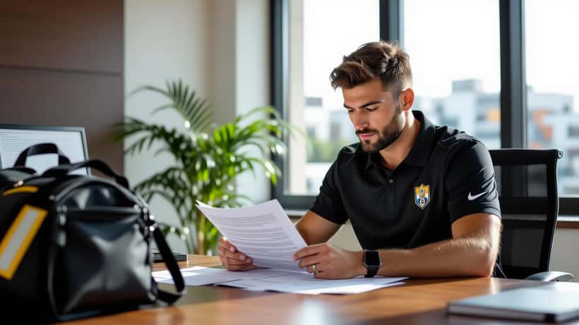 Franjo Ivanović, attaquant croate du Benfica Lisbonne, lors d'un match de Liga Portugal 2025-2026
