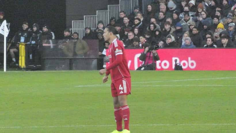 Virgil van Dijk, Liverpool-aanvoerder, in januari 2026