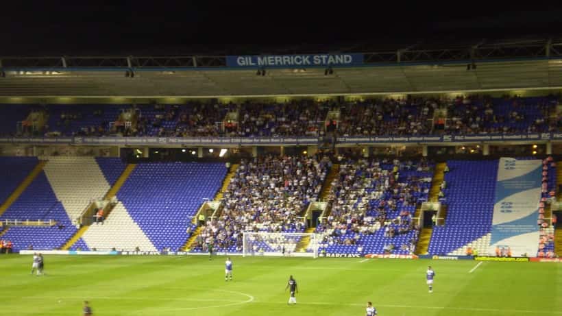 Gil Merrick Stand på St Andrews, Birmingham Citys hjemmebane